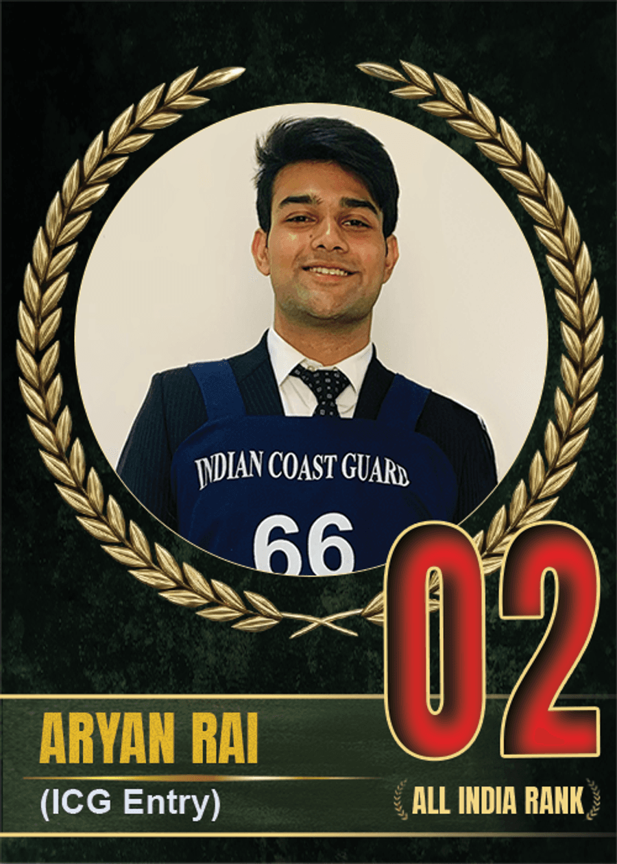 SSBWINGS All India Rank holder achievement card